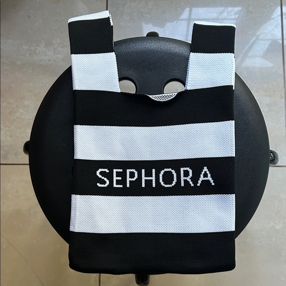 Sephora Monochrome Striped Tote